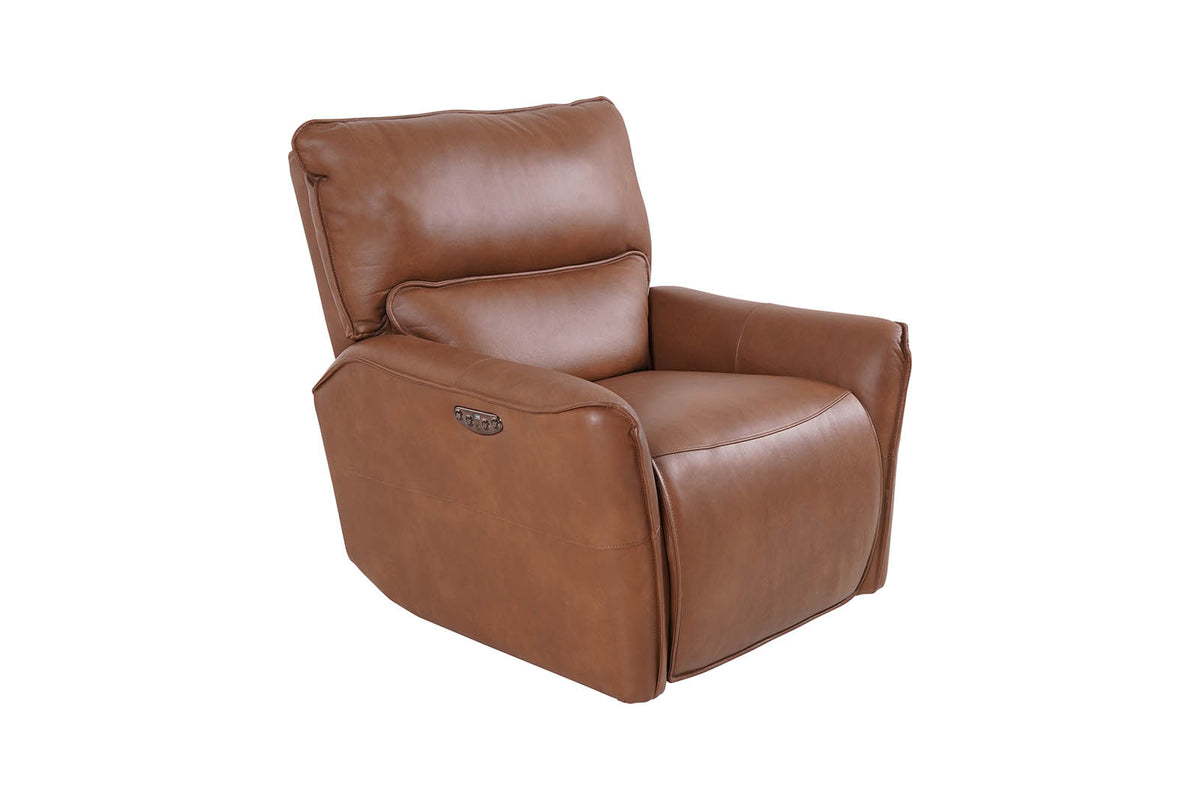 Gracie Armchair Power Recliner - Tan - Dante Furniture