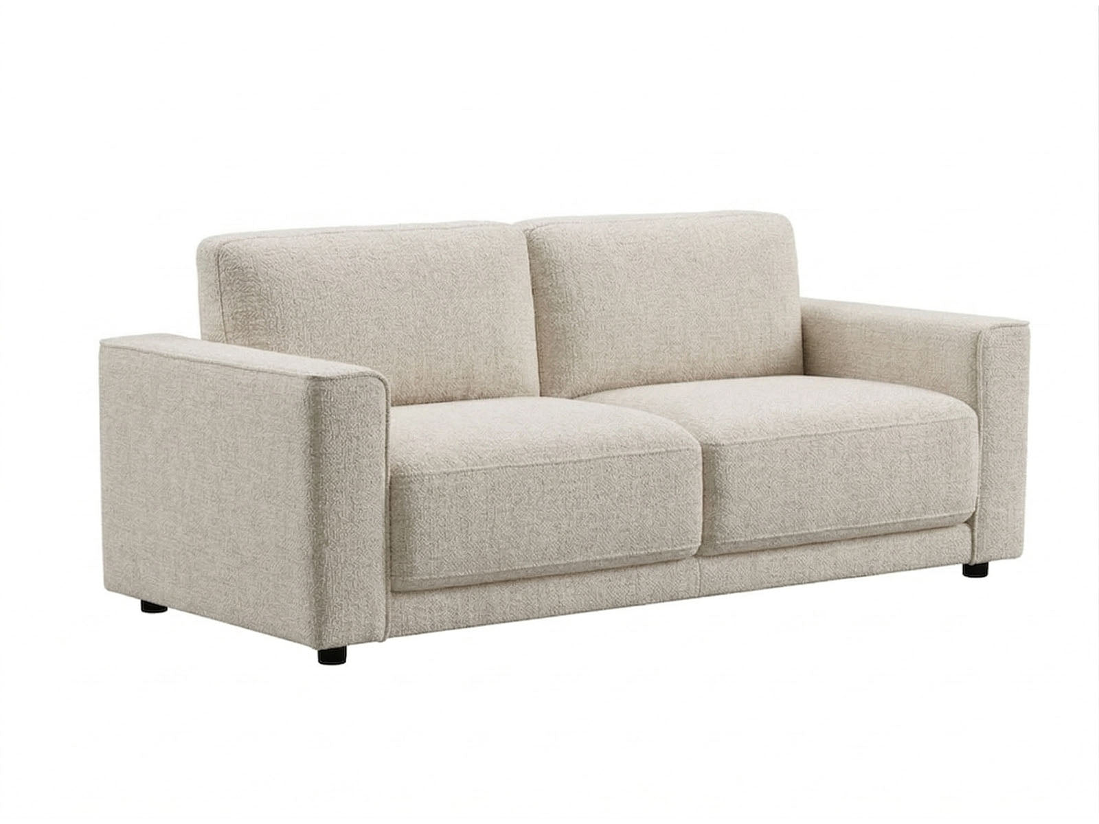 Luca 3 Seater Sofa – Oatmeal Chenille - Dante Furniture