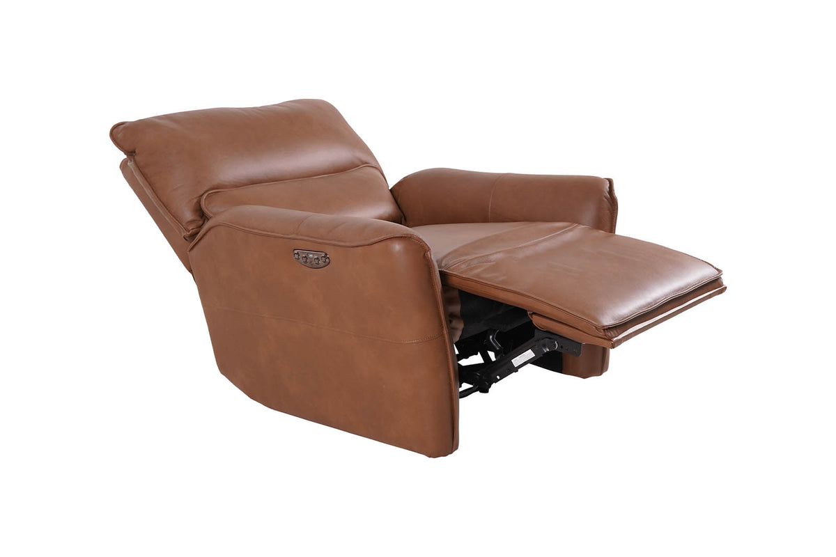 Gracie Armchair Power Recliner - Tan - Dante Furniture