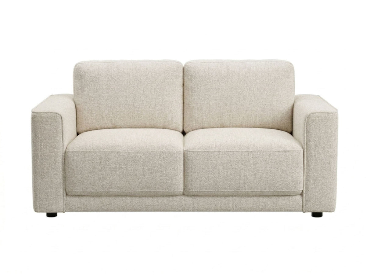 Luca 2 Seater Sofa – Oatmeal Chenille - Dante Furniture