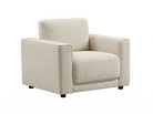 Luca Armchair – Oatmeal Chenille - Dante Furniture