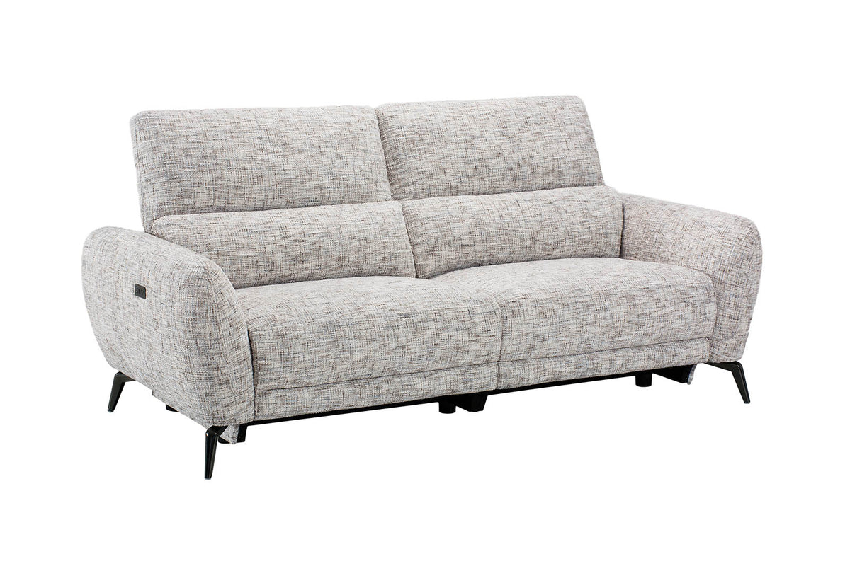 Libby 3 Seater Power Recliner - Beige - Dante Furniture