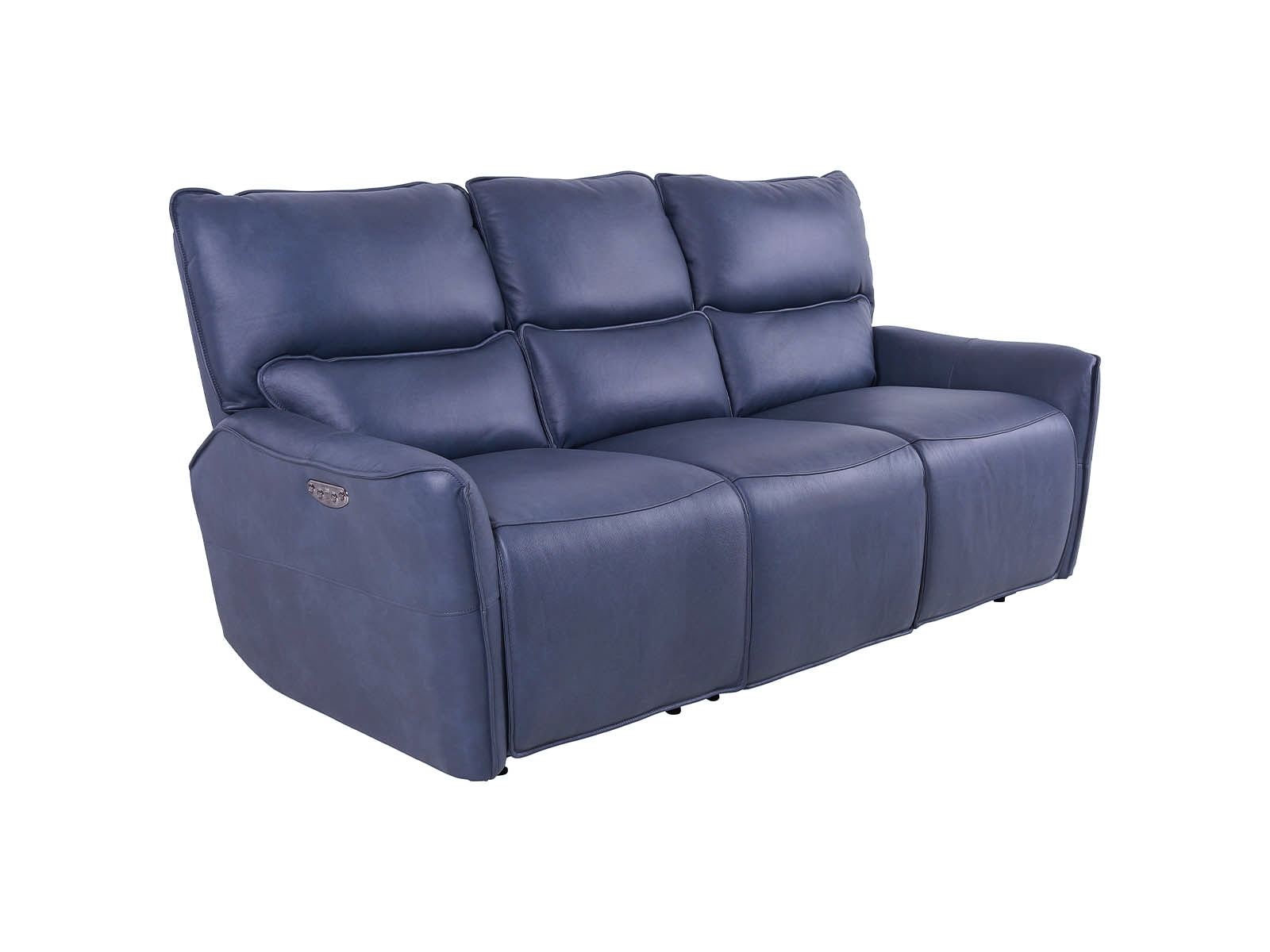 Gracie 3 Seater Smart Sofa Power Recliner - Midnight Blue - Dante Furniture