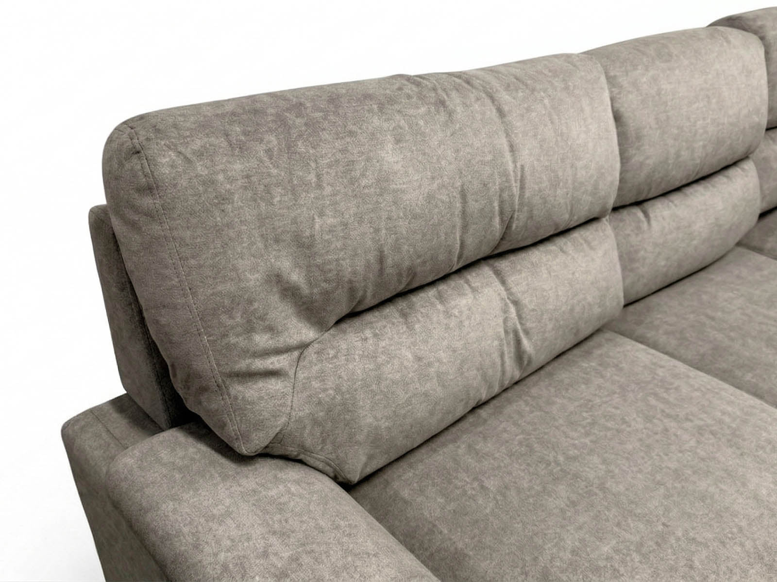 Verona Corner Sofa Bed Fabric RHF - Dark Grey - Dante Furniture