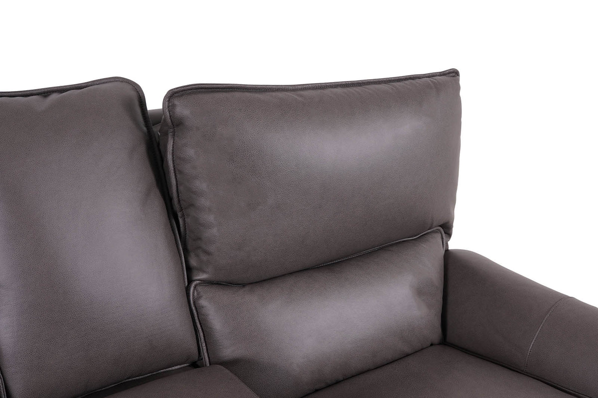 Gracie 3 Seater Smart Sofa Power Recliner - Grey - Dante Furniture