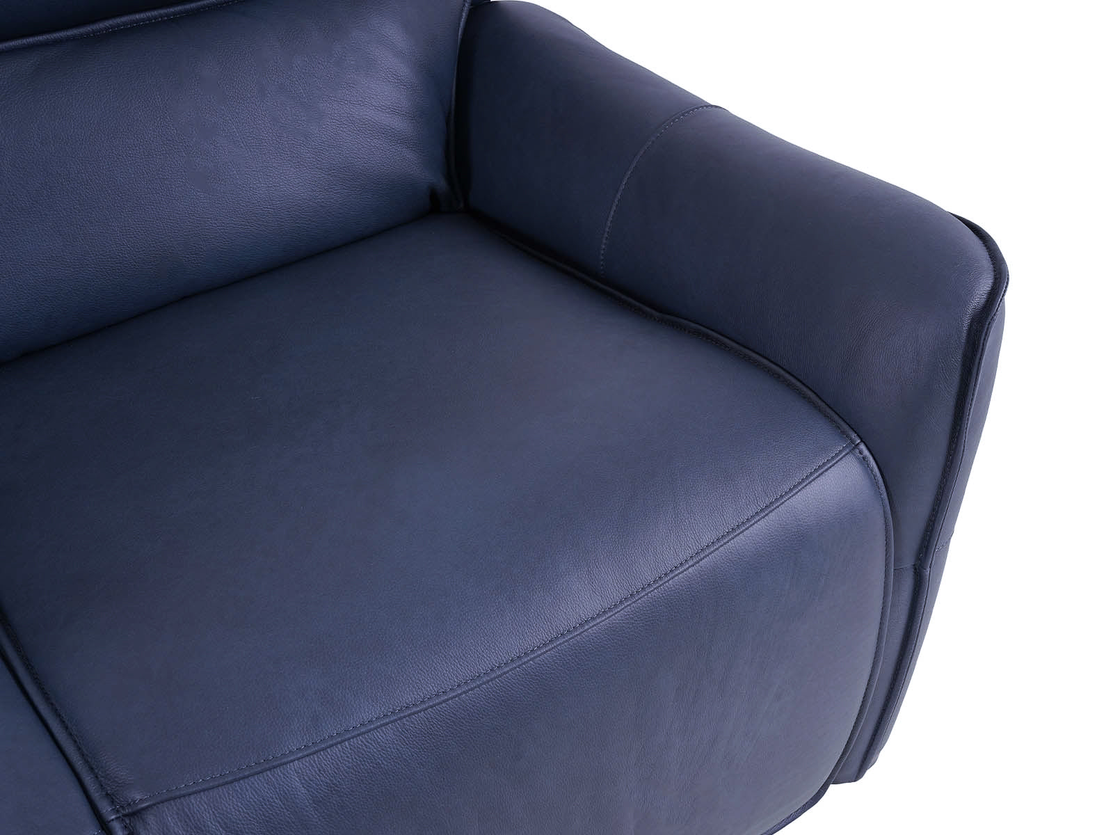 Gracie 3 Seater Smart Sofa Power Recliner - Midnight Blue - Dante Furniture