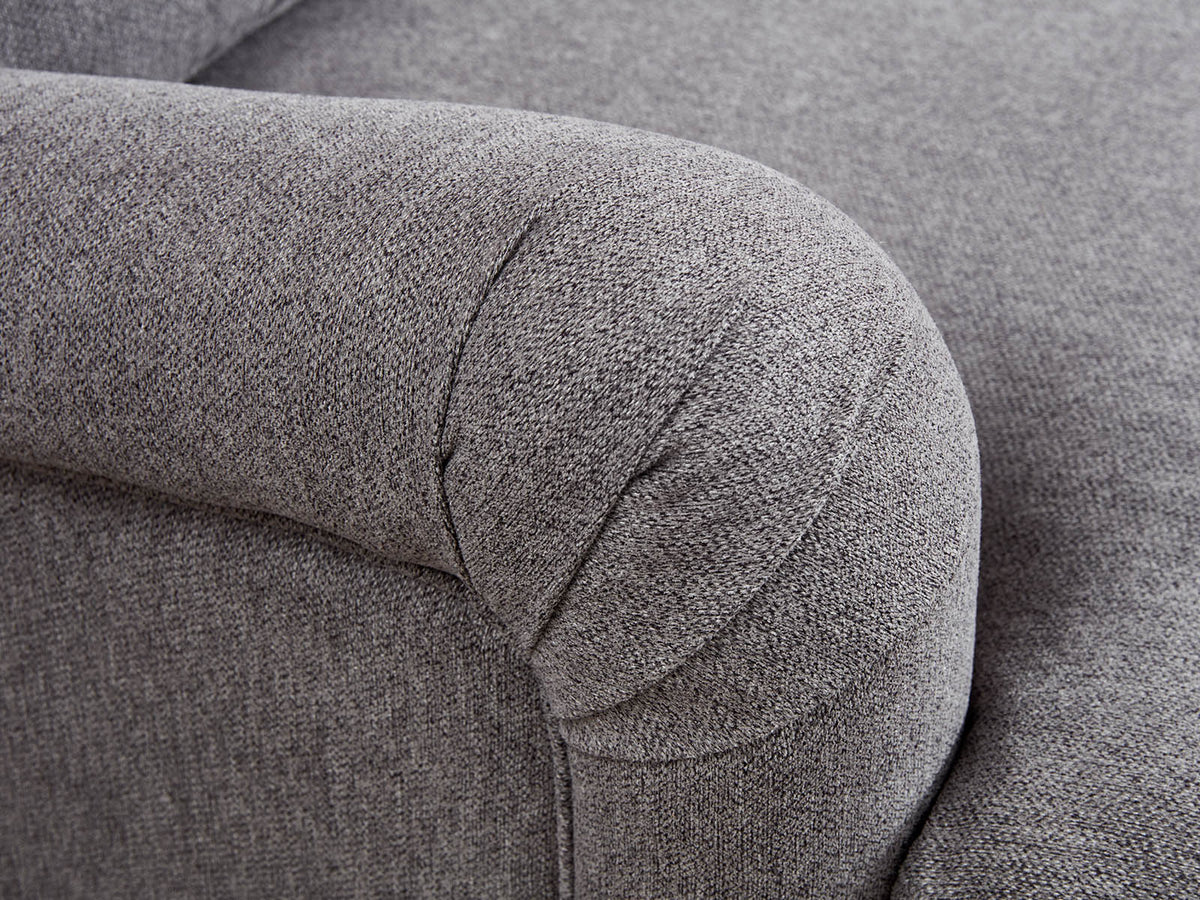 6 Seater Fabric Grey Sofa