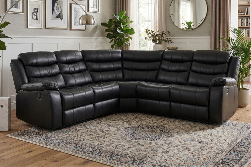 Leather sofas