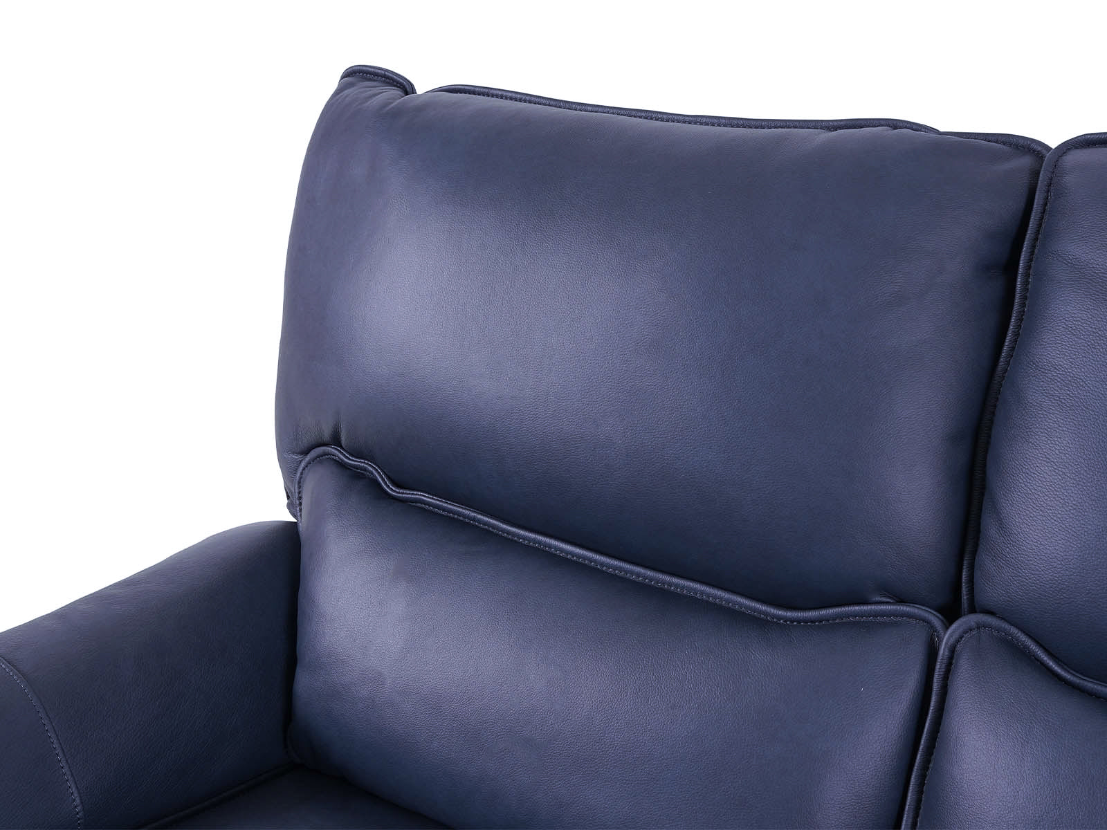 Gracie 3 Seater Smart Sofa Power Recliner - Midnight Blue - Dante Furniture