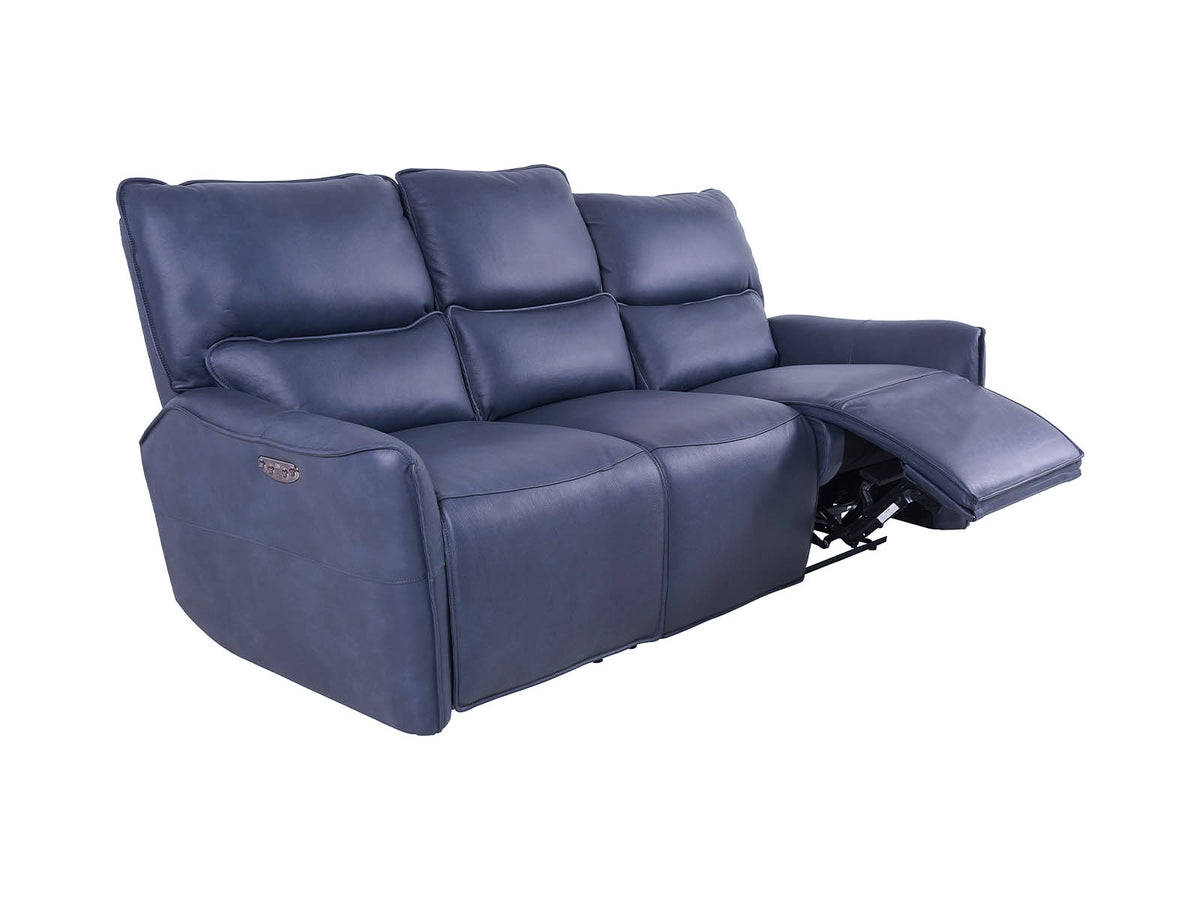 Gracie 3 Seater Smart Sofa Power Recliner - Midnight Blue - Dante Furniture