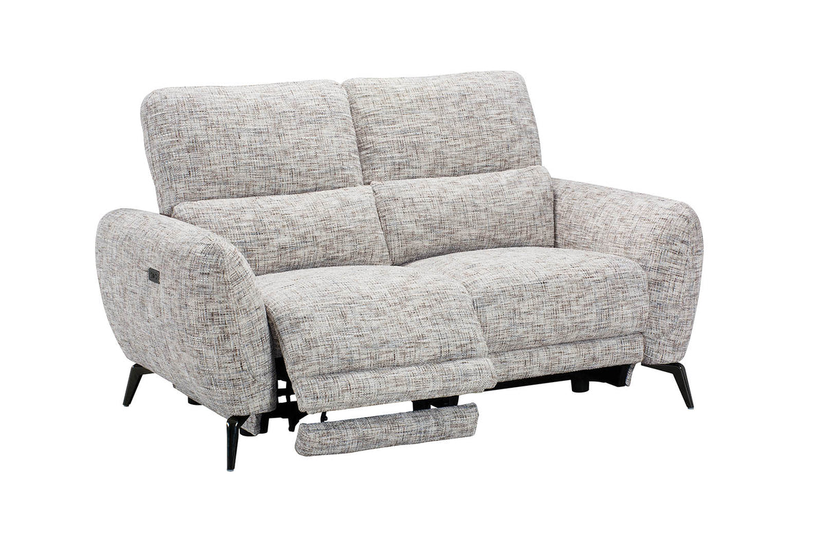 Libby 2 Seater Power Recliner - Beige - Dante Furniture