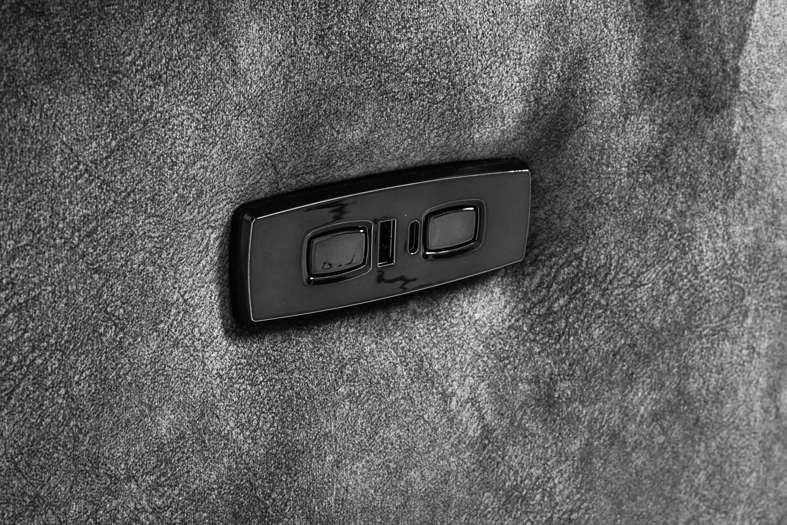 Berlin Power Recliner Armchair - Dark Grey - Dante Furniture