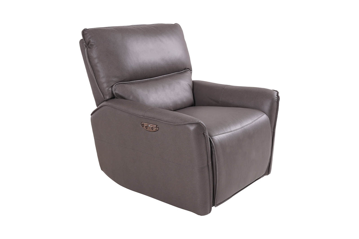 Gracie Armchair Power Recliner - Grey - Dante Furniture