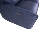 Gracie 3 Seater Smart Sofa Power Recliner - Midnight Blue - Dante Furniture