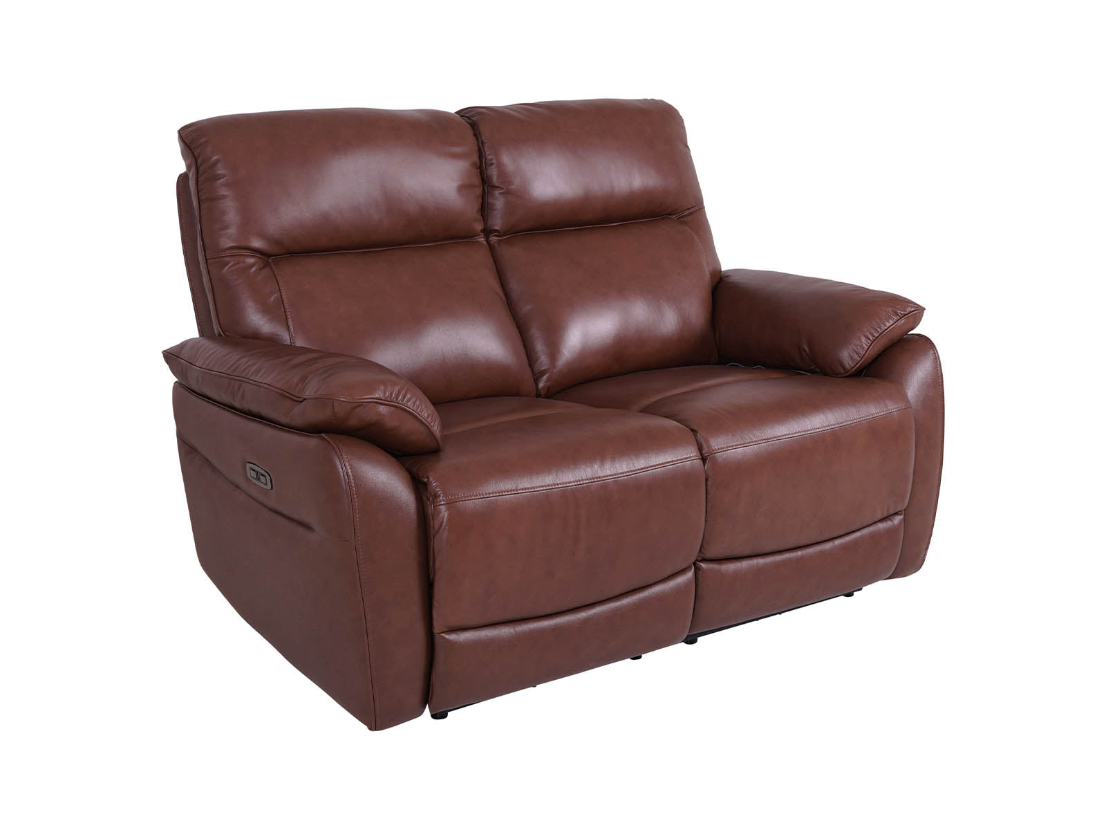  3 Seater Power Recliner Sofa Brown