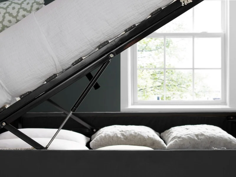 Fabric 2 Drawer Storage Bed