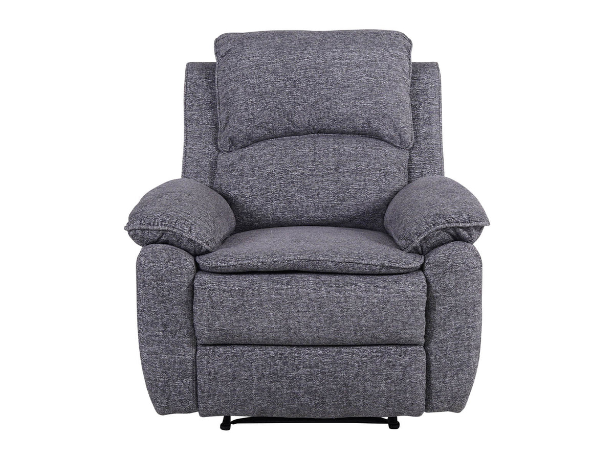 grey recliner armchair