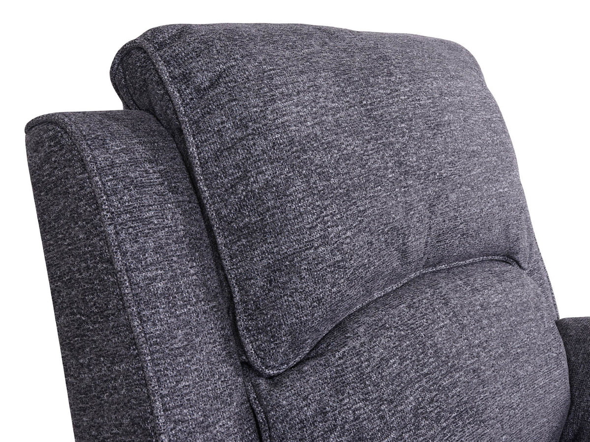 grey recliner armchair