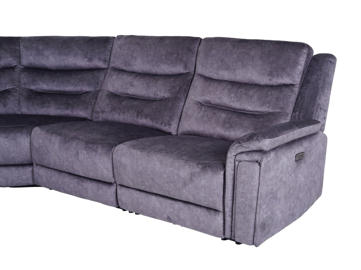 Berlin Dark grey Corner Sofa - Dante Furniture