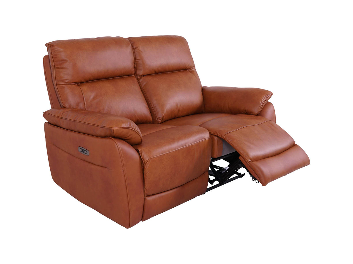 Salisbury 2 Seater Power Recliner Sofa Tan