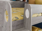 Orion Storage Bunk Bed 3ft Single in Grey Oak