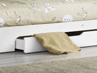 Orion Storage Bunk Bed 3ft Single in White
