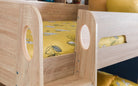 Orion Storage Bunk Bed 3ft Single in Oak