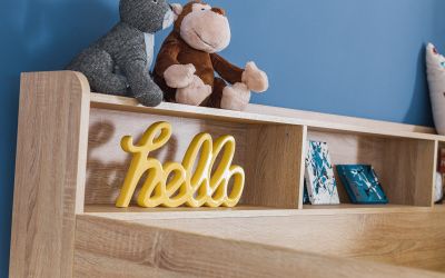 Orion Storage Bunk Bed 3ft Single in Oak