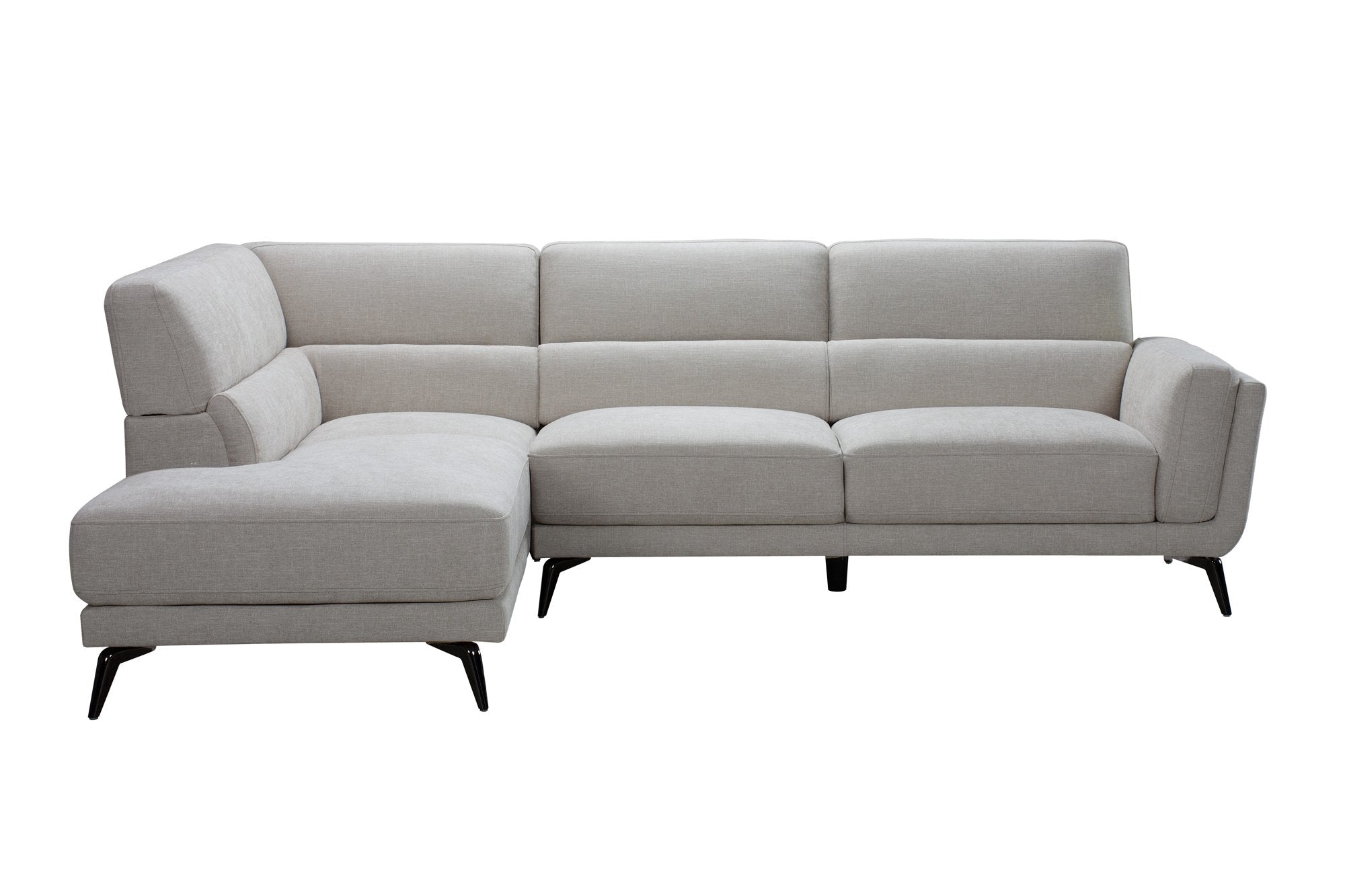 Portofino LHF Corner Sofa - Light Grey - Dante Furniture - image 3