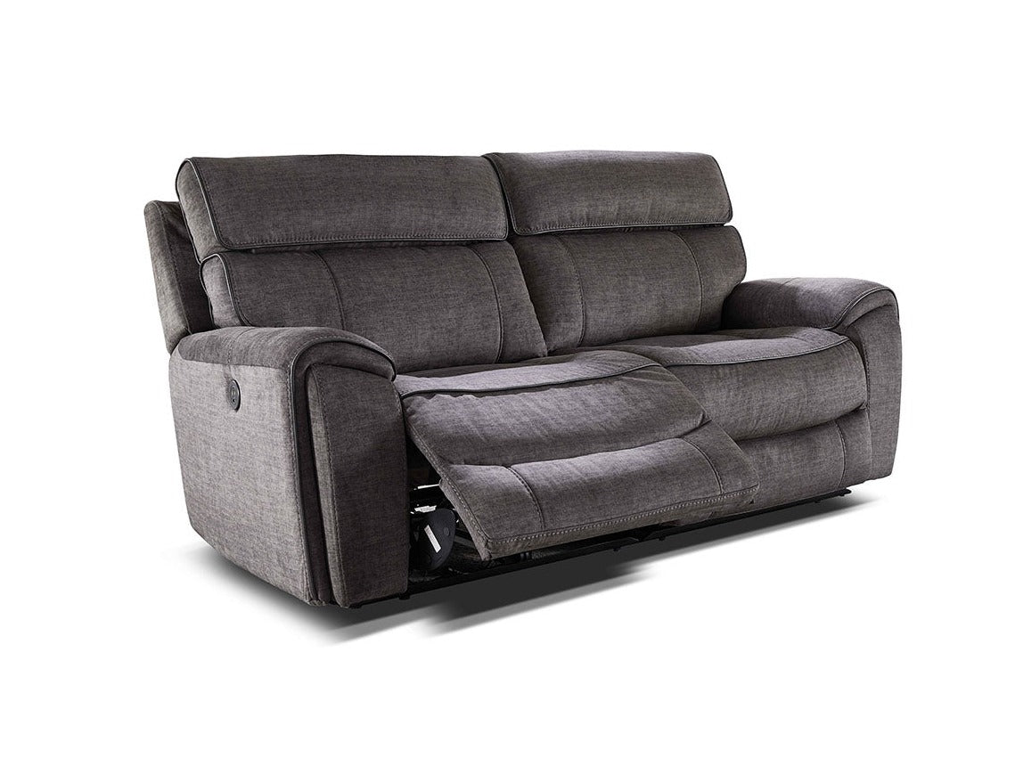 Brooklyn 3 Seater Sofa - Grey - Dante Furniture