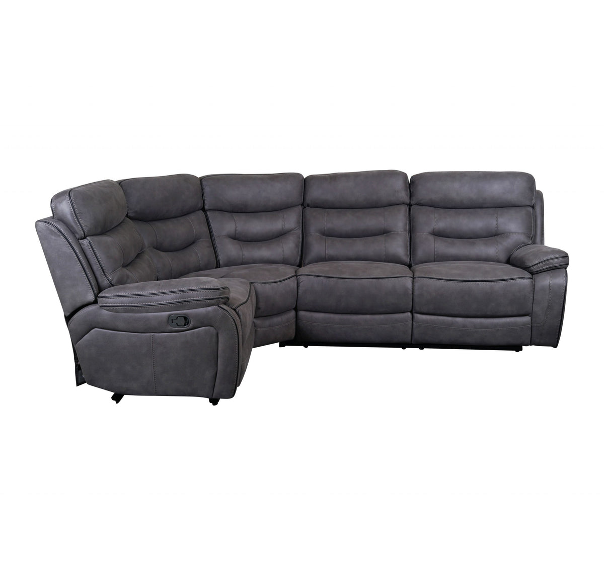 Mckinlay Grey Corner Sofa Left-Hand Facing - Dante Furniture - image 6