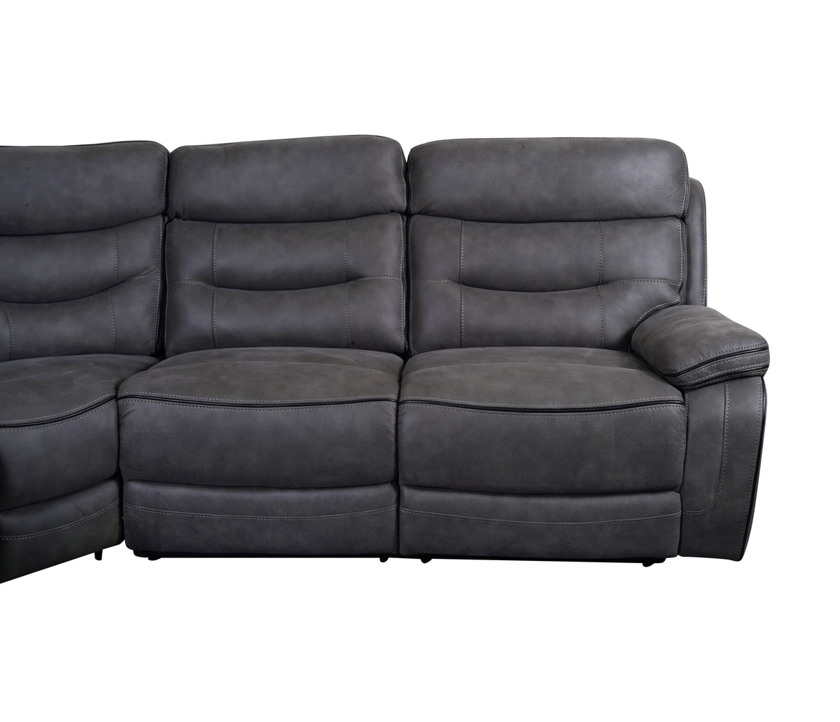 Mckinlay Grey Corner Sofa Left-Hand Facing - Dante Furniture - image 2