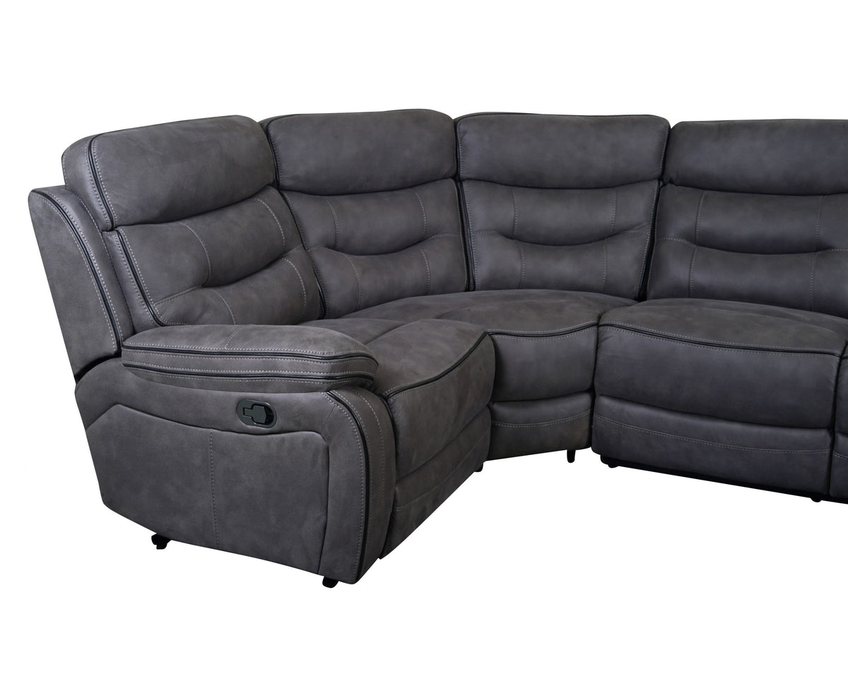 Mckinlay Grey Corner Sofa Left-Hand Facing - Dante Furniture - image 3