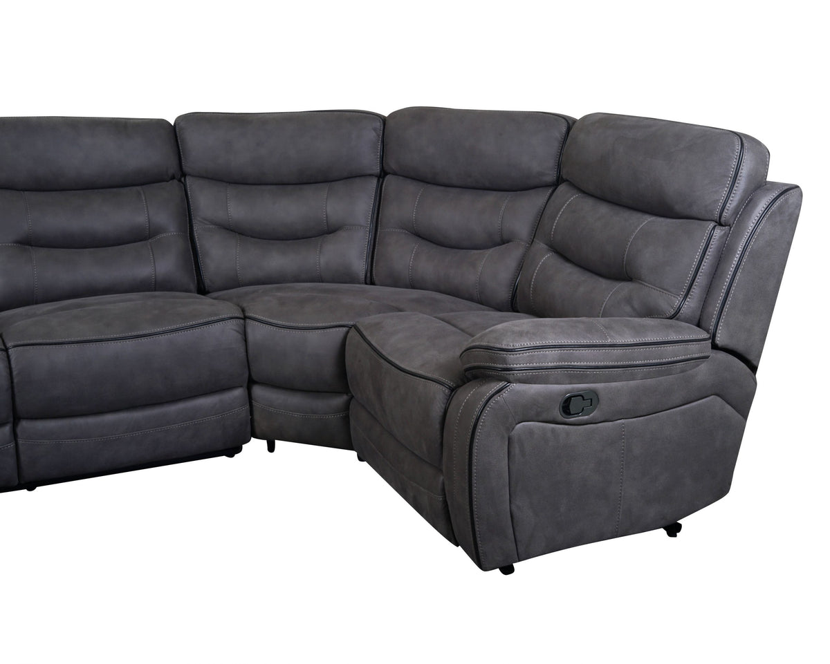 Mckinlay Grey Corner Sofa Right-Hand Facing - Dante Furniture - image 3