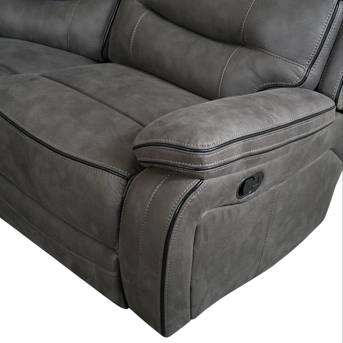 Mckinlay Grey Corner Sofa Left-Hand Facing - Dante Furniture - image 5