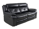 Langdale 3 Seater Recliner - Black - Dante Furniture