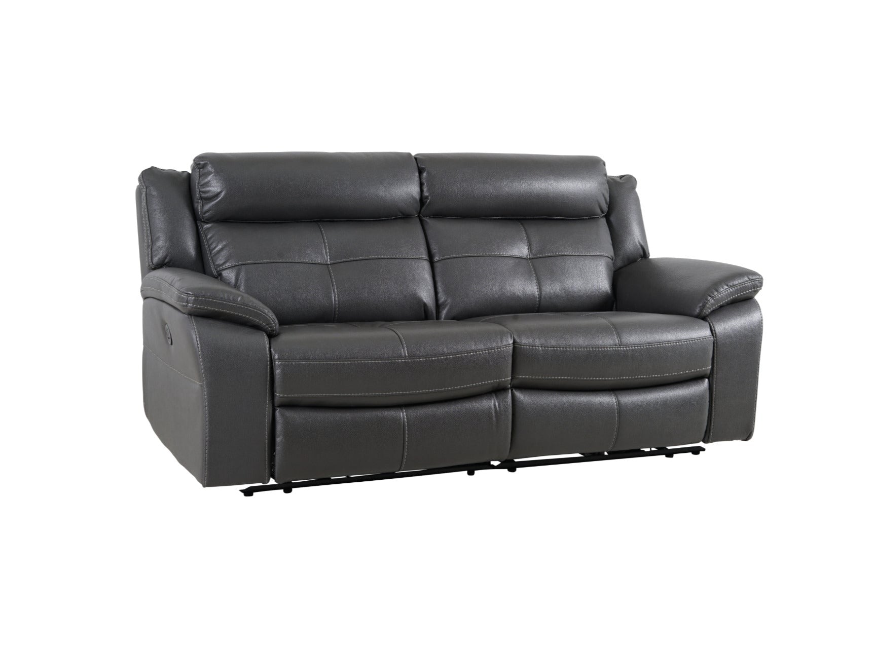 Langdale 3 Seater Recliner - Grey - Dante Furniture