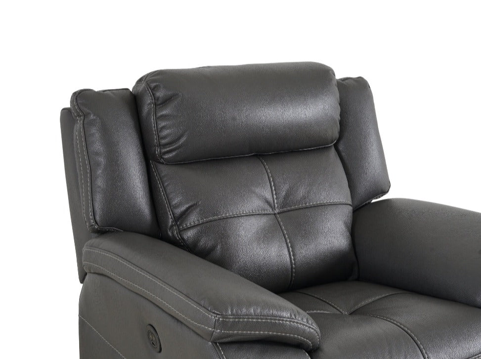 Langdale Recliner Armchair - Grey - Dante Furniture