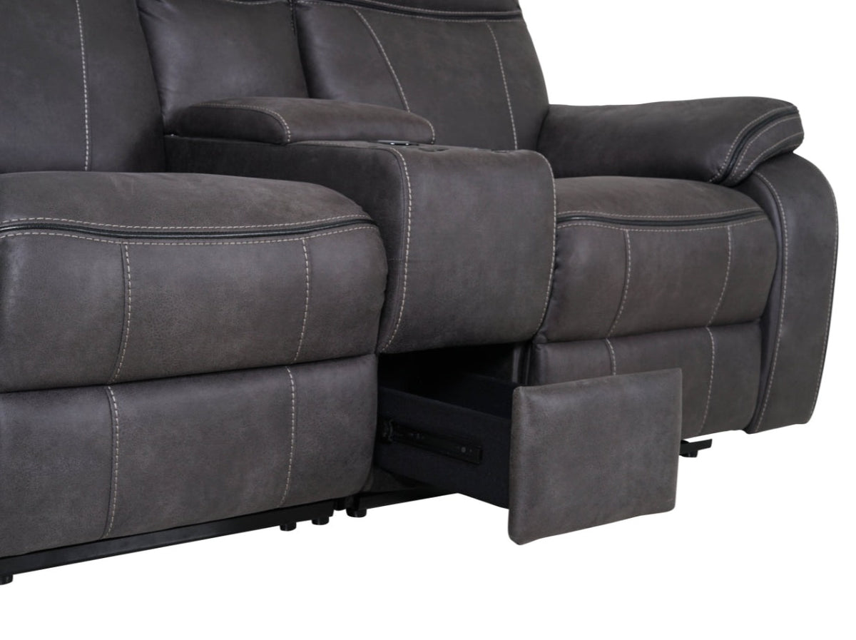 Vinson Pro smart sofa – console storage and recliner