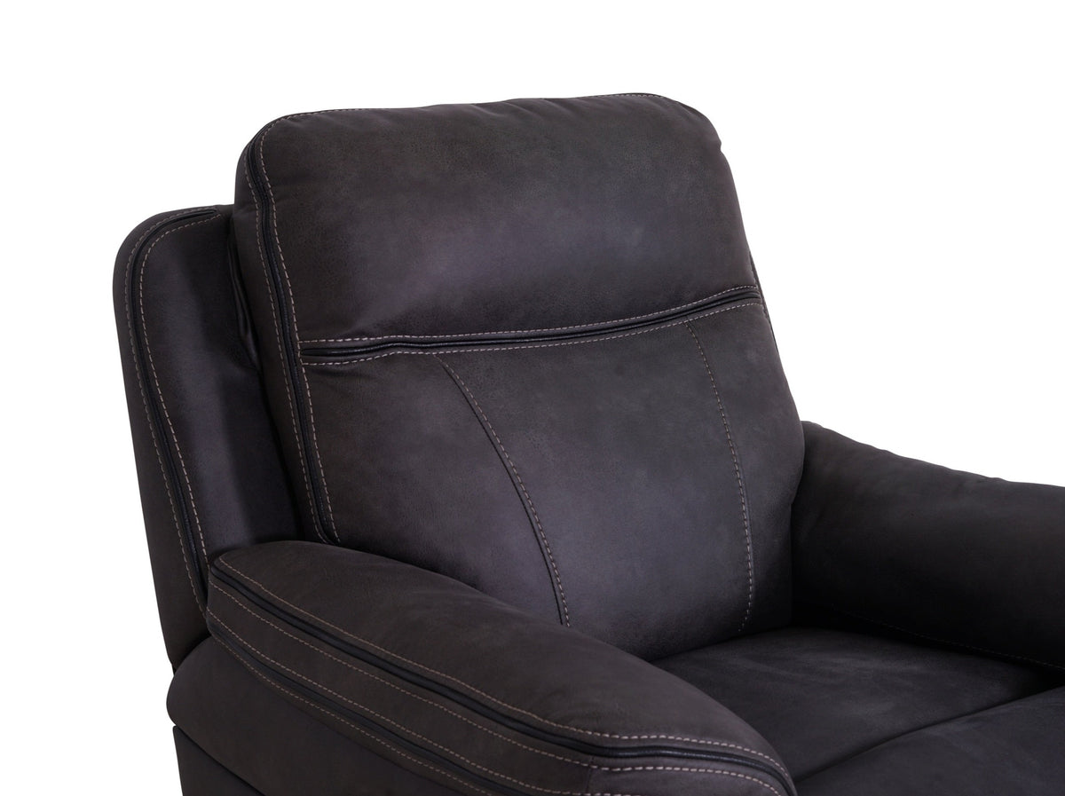 Vinson Pro recliner armchair – seat and arm detail