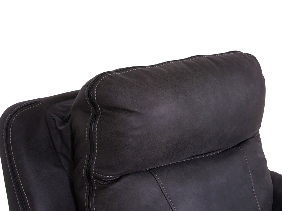 Vinson Pro recliner armchair – power headrest detail