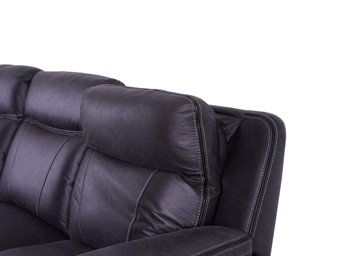 Vinson Pro smart sofa – armrest and headrest detail