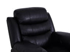 Roma Recliner Armchair - Black - Dante Furniture