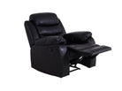 Roma Recliner Armchair - Black - Dante Furniture