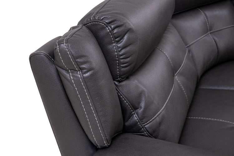 Langdale Grey Recliner LHF 1C2 Corner Sofa - Dante Furniture - image 7