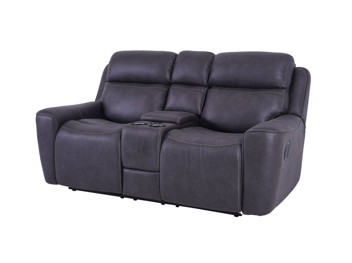 Eiger 2 Seater Smart sofa Power Recliner with Console - Dante Furniture