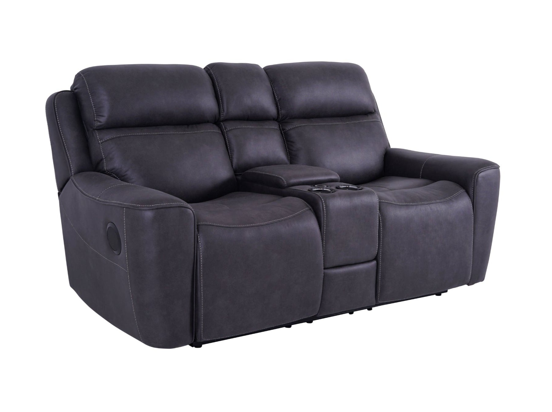 Eiger 2 Seater Smart sofa Power Recliner with Console - Dante Furniture