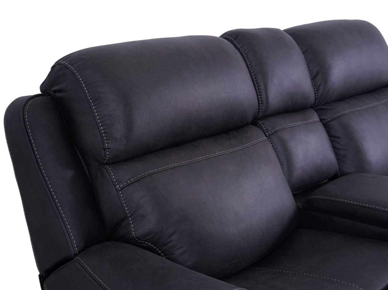 Eiger 2 Seater Smart sofa Power Recliner with Console - Dante Furniture