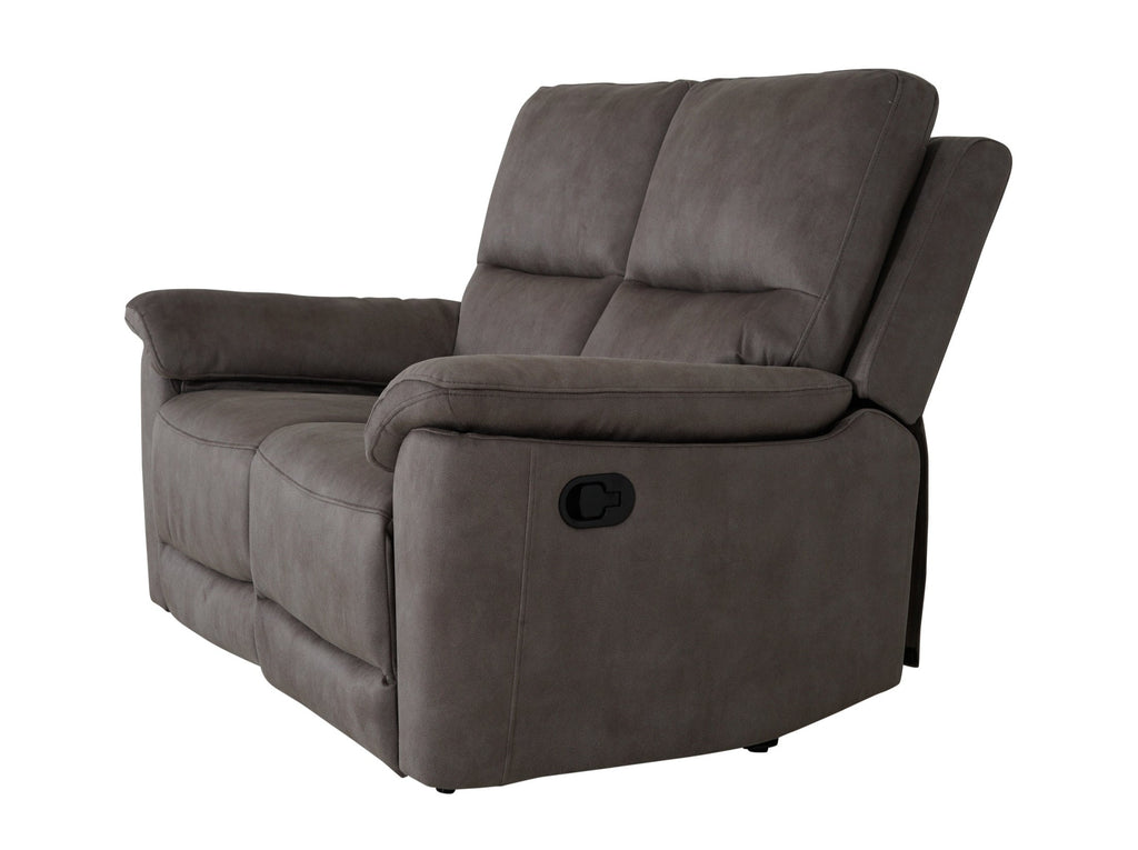 Malmo 2 Seater Recliner - Grey - Dante Furniture