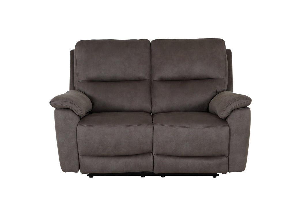 Malmo 2 Seater Recliner - Grey - Dante Furniture